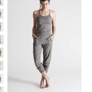 Ripple Stone wash yoga jumpsuit